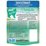 Natural Balance Platefulls Turkey, Salmon & Chicken Wet Cat Food, 3 oz.