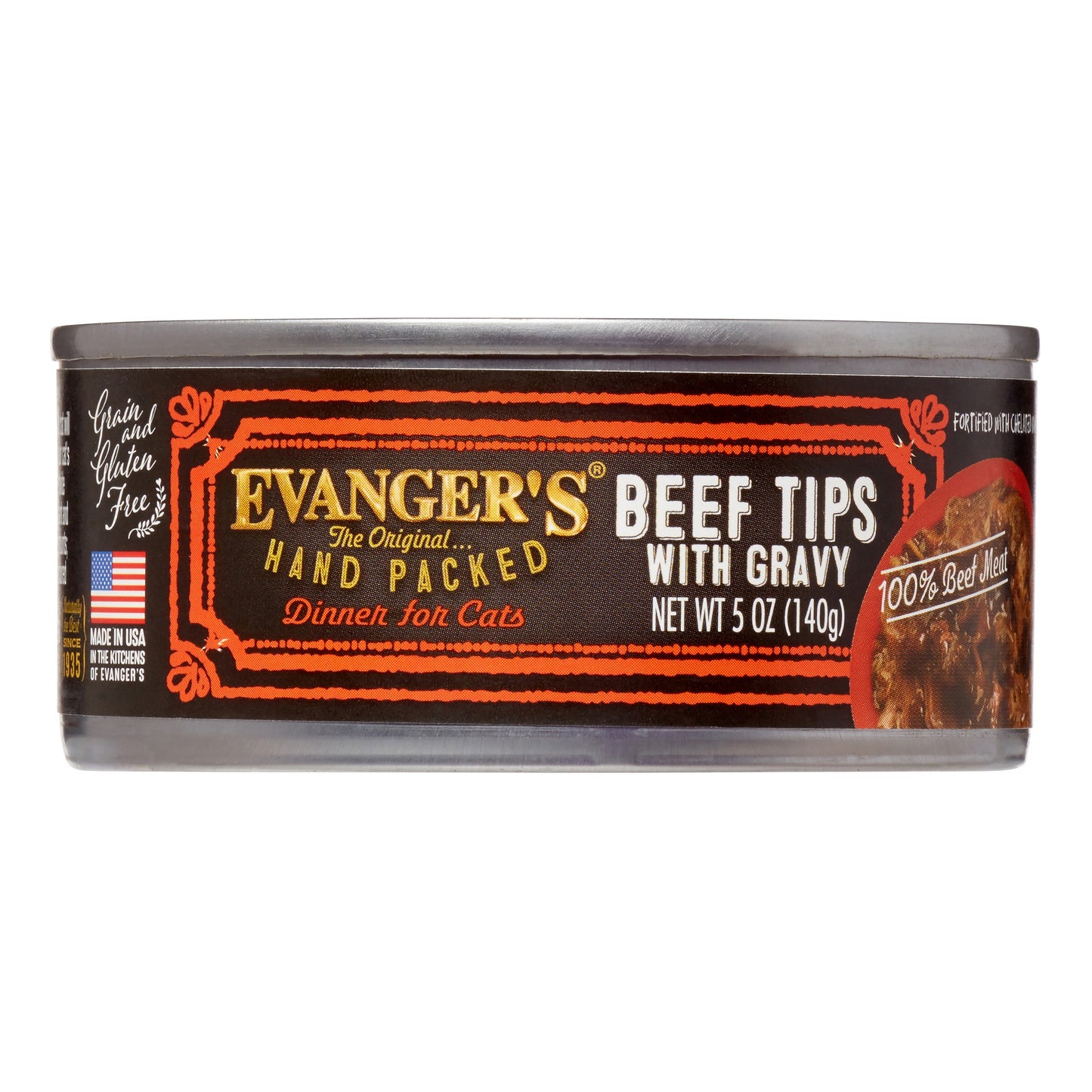 Evanger's Low Phosphorus Beef Wet Cat Food, 5.5 oz.