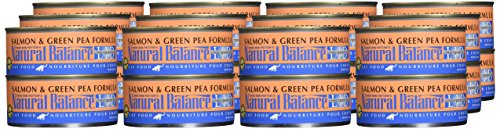 Natural Balance Limited Ingredient Salmon & Green Pea Grain-Free Wet Cat Food, 5.5 oz.