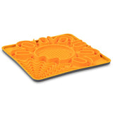 Messy Mutts 9.5" Silicone Lick Mat For Dogs, Pack Of 1 Can