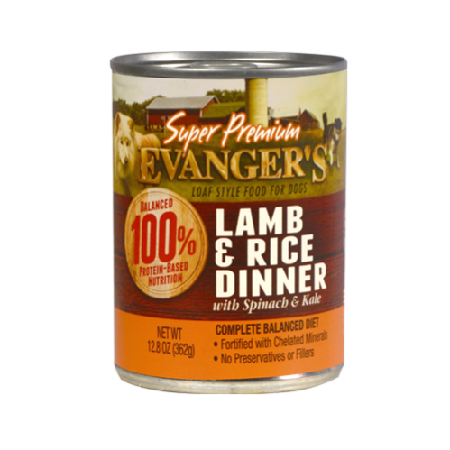 Evanger'S Lamb & Rice Dinner Wet Dog Food, 12 lbs Can
