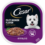 Hammers And Heels Cesar Beef Gravy Wet Dog Food 3.5 oz Can