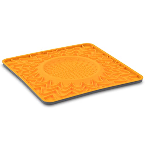 Messy Mutts Silicone Licking Bowl Mat 9.5 X 9.5 Pack Of 1 Cat