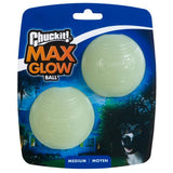 Chuckit! Max Glow Ball Medium - Fetch Toy For Dogs