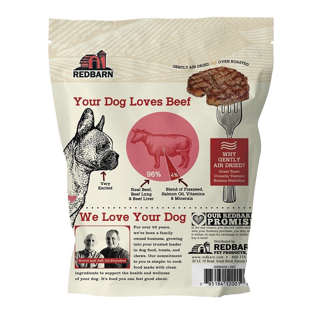Redbarn Beef Powerfood High Protein Dry Dog Food, 2 lbs.