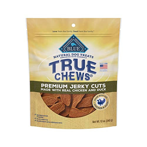 True Chews Duck Jerky Cuts Dog Treats, 12 oz.