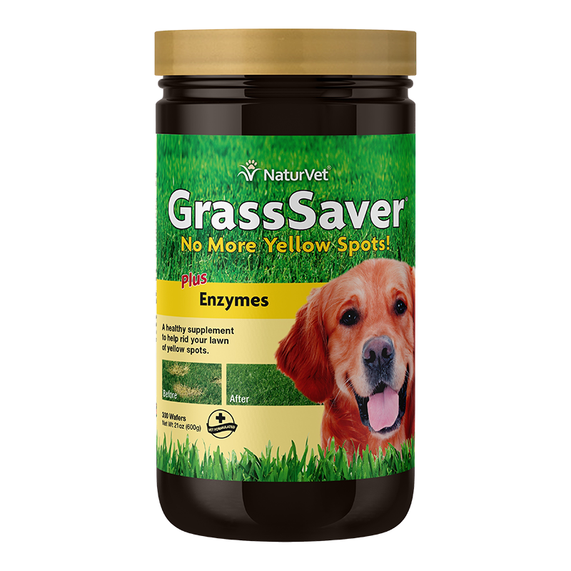 NaturVet GrassSaver Dog Wafers, 300 Count