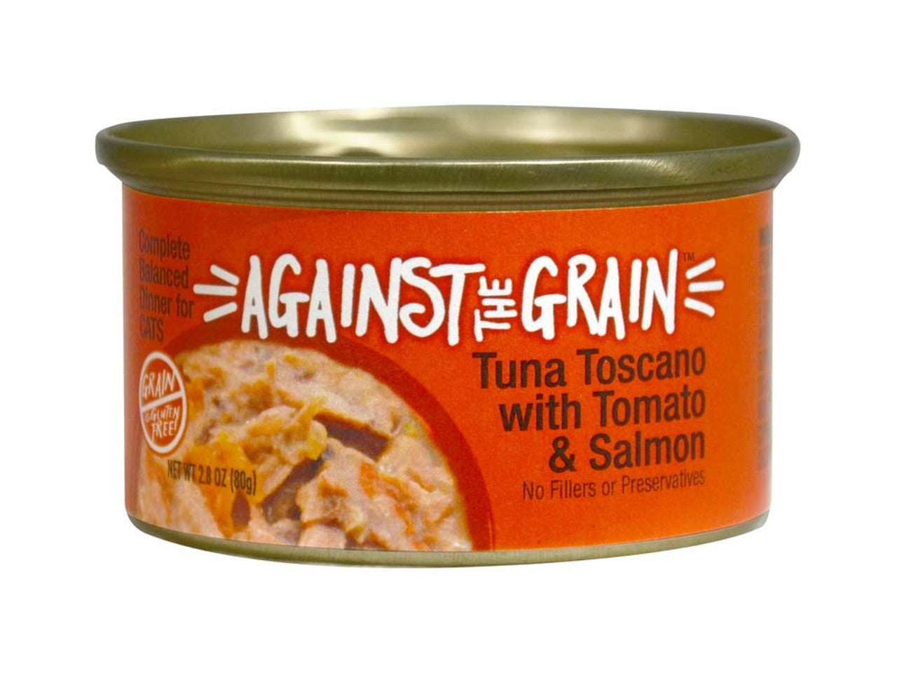 Against The Grain Tuna Toscano Cat Food 2.8 oz
