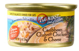 Against The Grain Caribbean Club Chicken & Cheese Wet Cat Food, 2.8 oz.