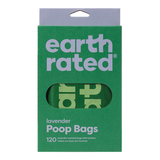 Earth Rated Lavender Scent Handle Dog Waste Bags, 120 Count