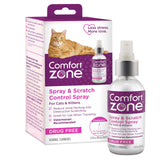 Comfort Zone Scratch Deterrent & Calming Spray for Cats, 4 oz.