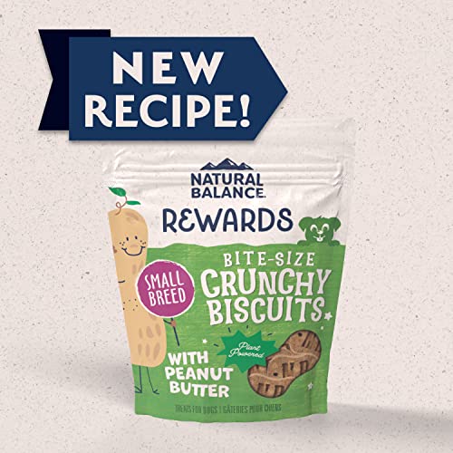 Natural Balance Crunchy Peanut Butter Dog Treats, 8 oz.