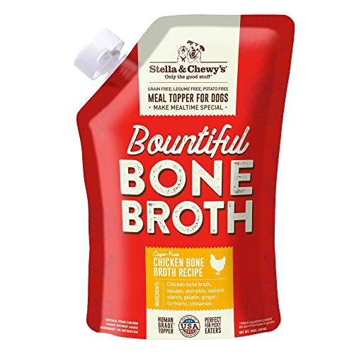 Stella & Chewy's Chicken Bone Broth Dog Food Topper, 16 oz.