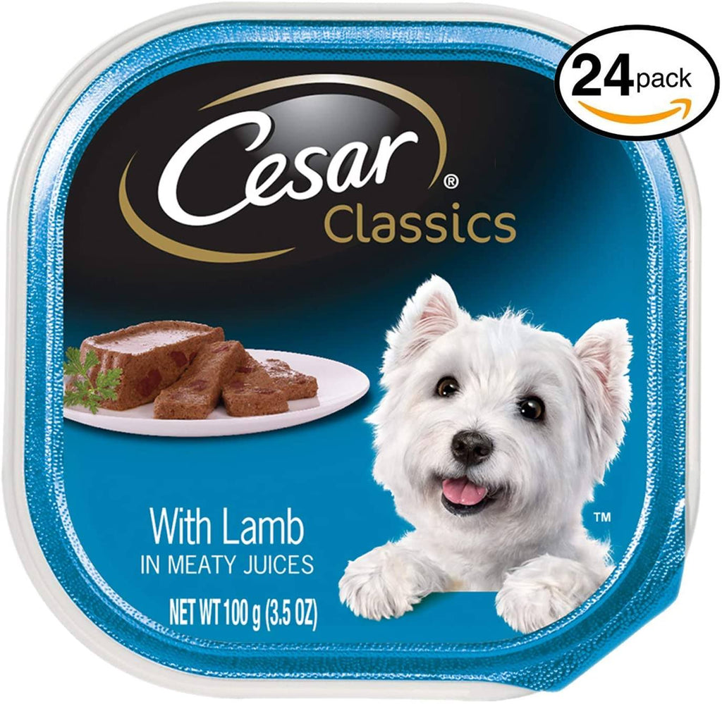Cesar Prime Rib Wet Dog Food, 3.5 oz.