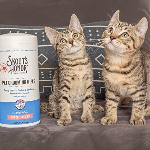 Skout's Honor Multi-Purpose Pet Wipes, 80 Count