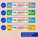 Inaba Churu Cat Treats Variety Box, 0.5 oz., Pack Of 20
