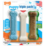 Nylabone Puppy Chew Starter Kit Chicken & Bacon Flavor, Small (Up to 25 lbs.)