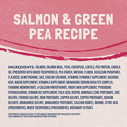 Natural Balance Limited Ingredient Salmon & Green Pea Dry Cat Food, 4 lbs.