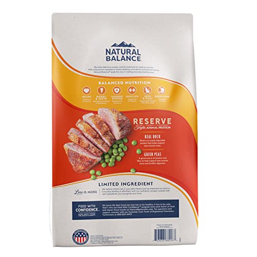 Natural Balance Limited Ingredient Duck & Green Pea Dry Cat Food, 4 lbs.