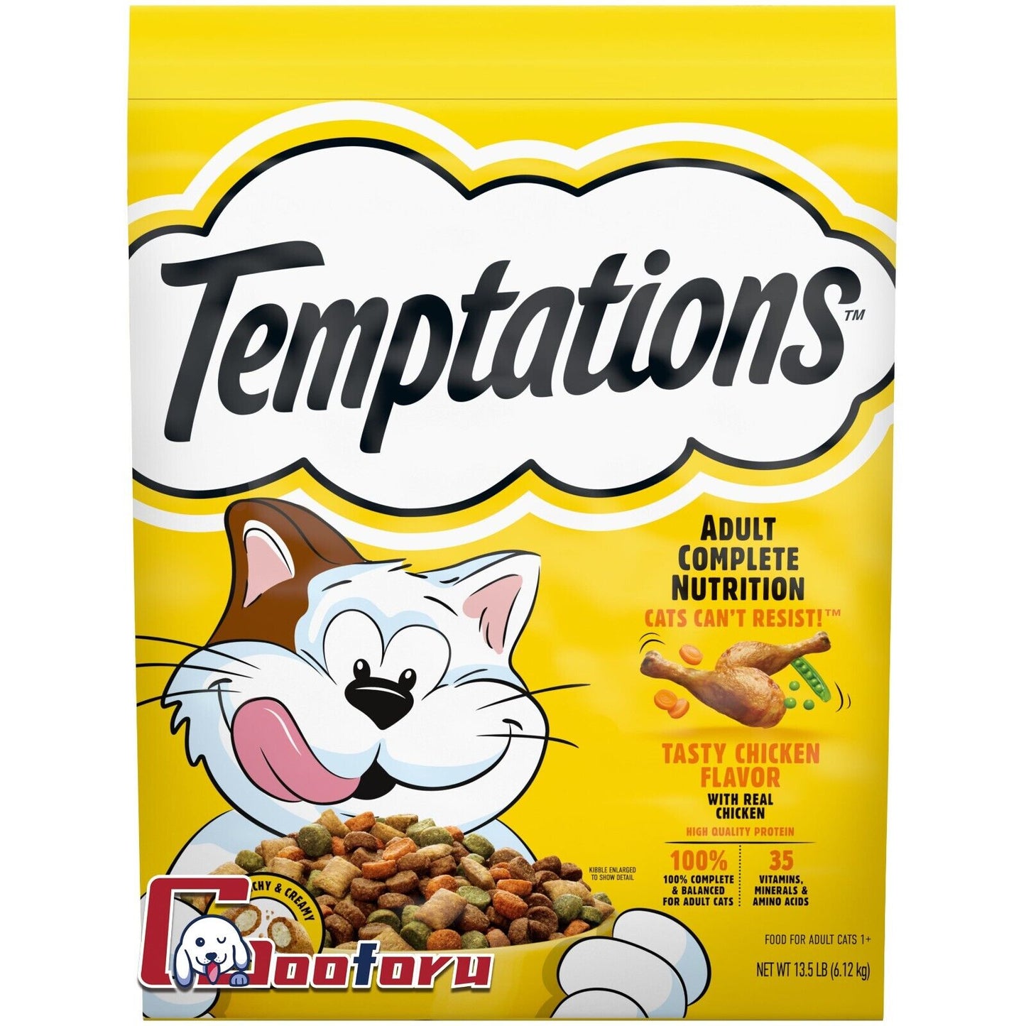 Temptations Tasty Chicken Cat Food, 3.1 lbs.