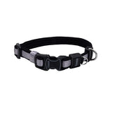 Coastal Inspire Enhanced Core Adjustable Dog Collar Grey, 5/8 in. x 8-12 in.