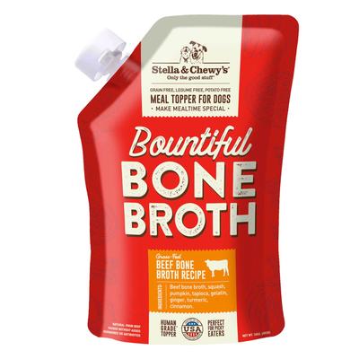 Stella & Chewy's Beef Bone Broth Dog Food Topper, 16 oz.