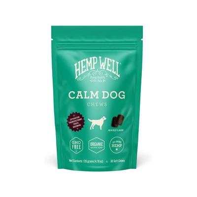 Hemp Well Calm Soft Chews for Dogs, 30 Count
