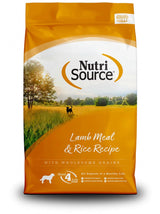 NutriSource Lamb Meal & Rice Dry Dog Food, 26 lbs.