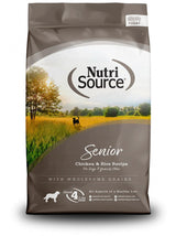Nutrisource Senior Chicken & Rice Dog Food, 26 Lb Bag