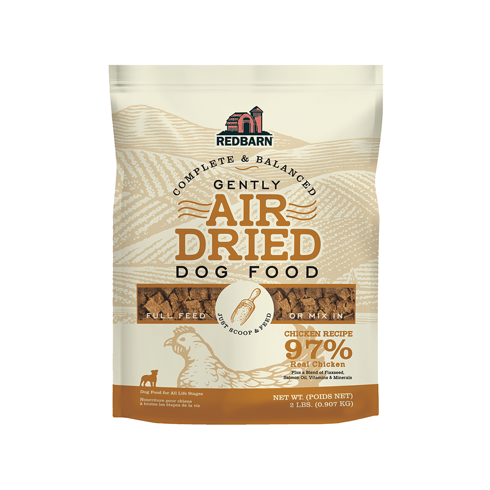 Redbarn Air-Dried Chicken Recipe High Protein Dog Food, 2 lbs.