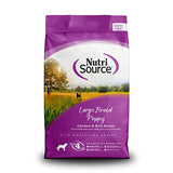 NutriSource Chicken & Rice Dry Puppy Food - Wholesome Grains 26lb