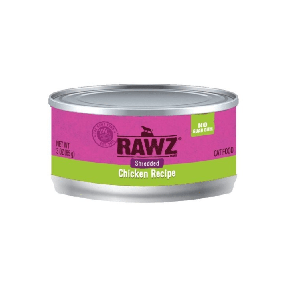 Rawz Shredded Chicken Canned Cat Food, 5.5 oz.