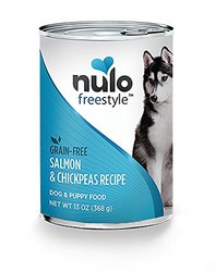 Nulo FreeStyle Salmon & Chickpeas Grain-Free Canned Dog Food, 13 oz.