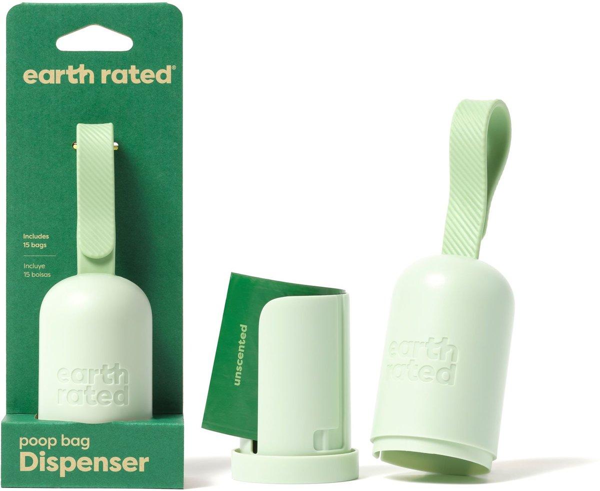 Earth Rated Leash Dispenser with 15 Bags