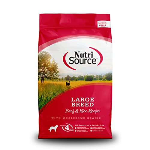 NutriSource Beef & Rice Dry Dog Food, 26 lbs.