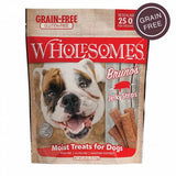 Wholesomes Bruno'S Jerky Strips Grain-Free Pork Dog Treats 25 oz