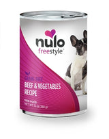 Nulo FreeStyle Beef & Vegetables Grain-Free Canned Dog Food, 13 oz.