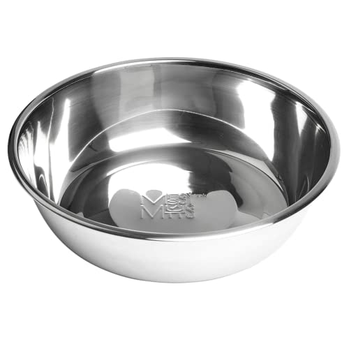 Messy Mutts Stainless Steel Pet Bowl, 3 Cups