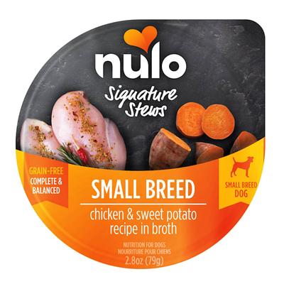 Nulo Signature Stews Chicken & Sweet Potato in Broth Small Breed Wet Dog Food, 2.8 oz.