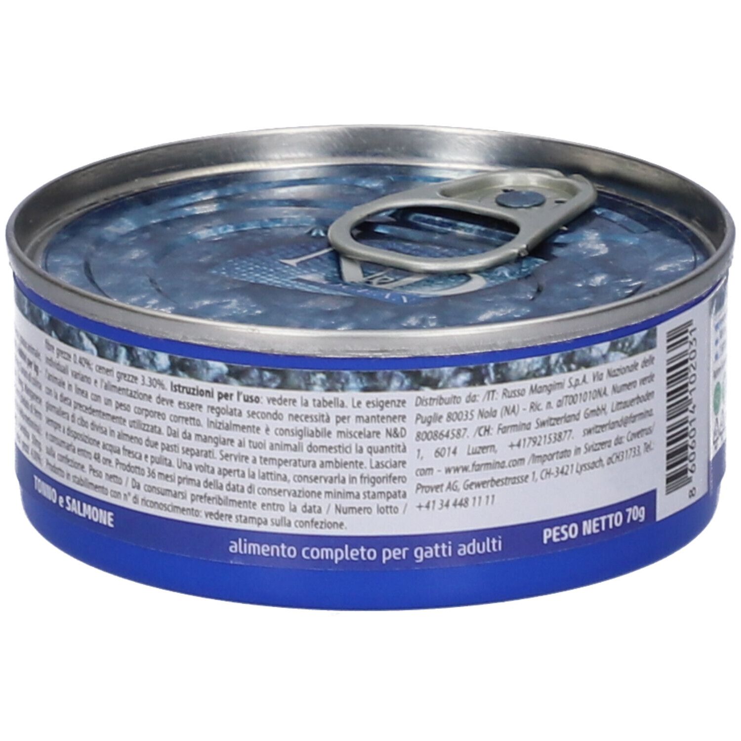 Farmina N&D Farmina Cat Adult Cat Ocean Tuna & Salmon Can 12.3 oz