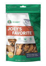 Dr Marty Dr. Marty Joey S Favorite Salmon Freeze-Dried Raw Dog Treats (Size: 4-oz) Bag