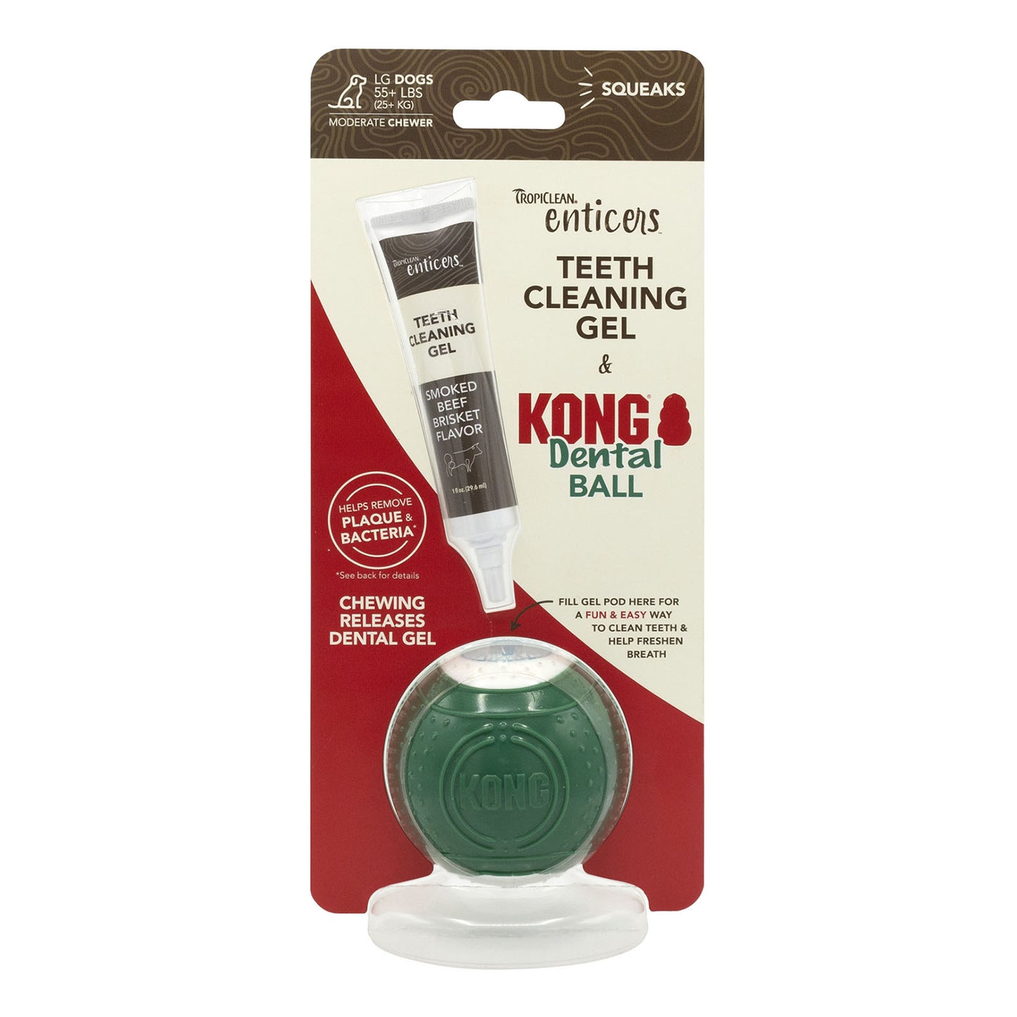 KONG Enticers Dental Ball, Large
