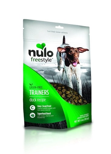 Nulo FreeStyle Duck Grain-Free Training Dog Treats, 4 oz.