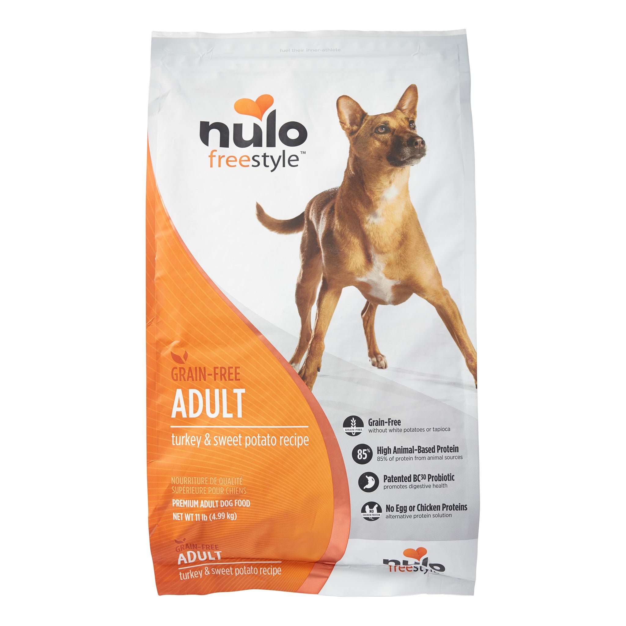 Nulo FreeStyle Turkey & Sweet Potato Grain-Free Adult Dry Dog Food, 11 lbs.