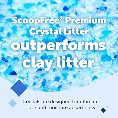 PetSafe ScoopFree Fresh Scent Blue Crystal Cat Litter, 8 lbs.