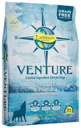 Earthborn Holistic Venture Alaska Pollock Meal & Pumpkin Dry Dog Food, 25 lbs.