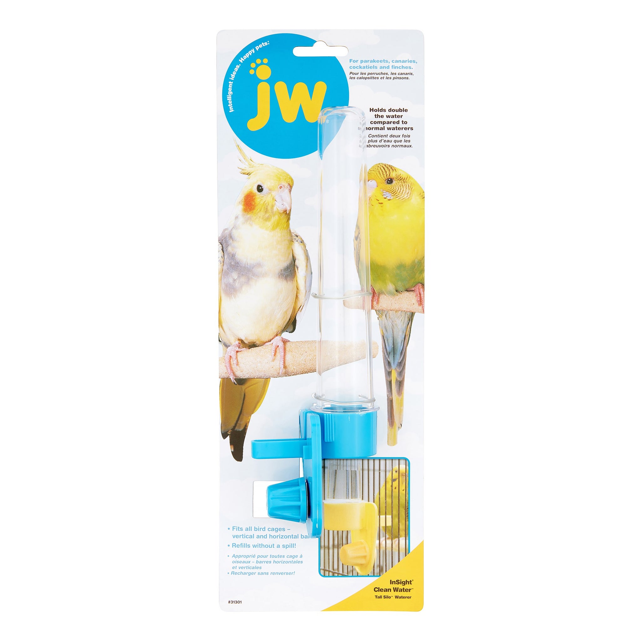 JW Pet Silo Waterer for Bird Cages