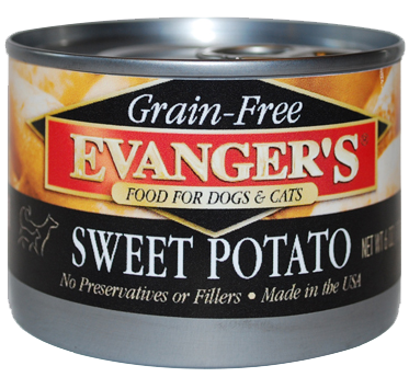 Evanger's Sweet Potato Wet Food for Dogs & Cats, 12.5 oz.