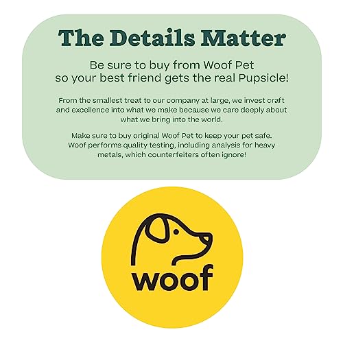 Woof Pupsicle Pops Small Pack Of 1 Dog
