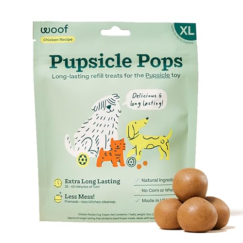 Woof Chicken Peanut Butter Pops, , Pack Of 1 Cat 12 oz